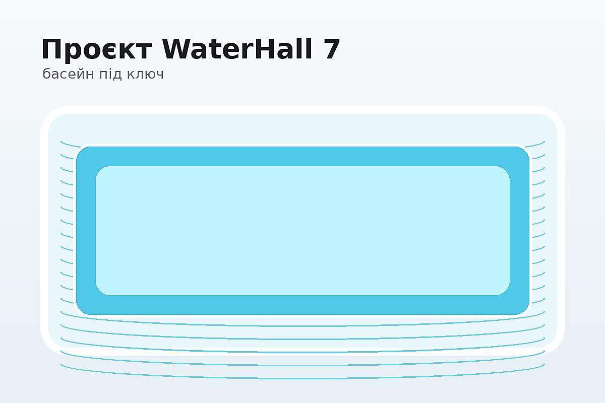 Проєкт басейну WaterHall 7