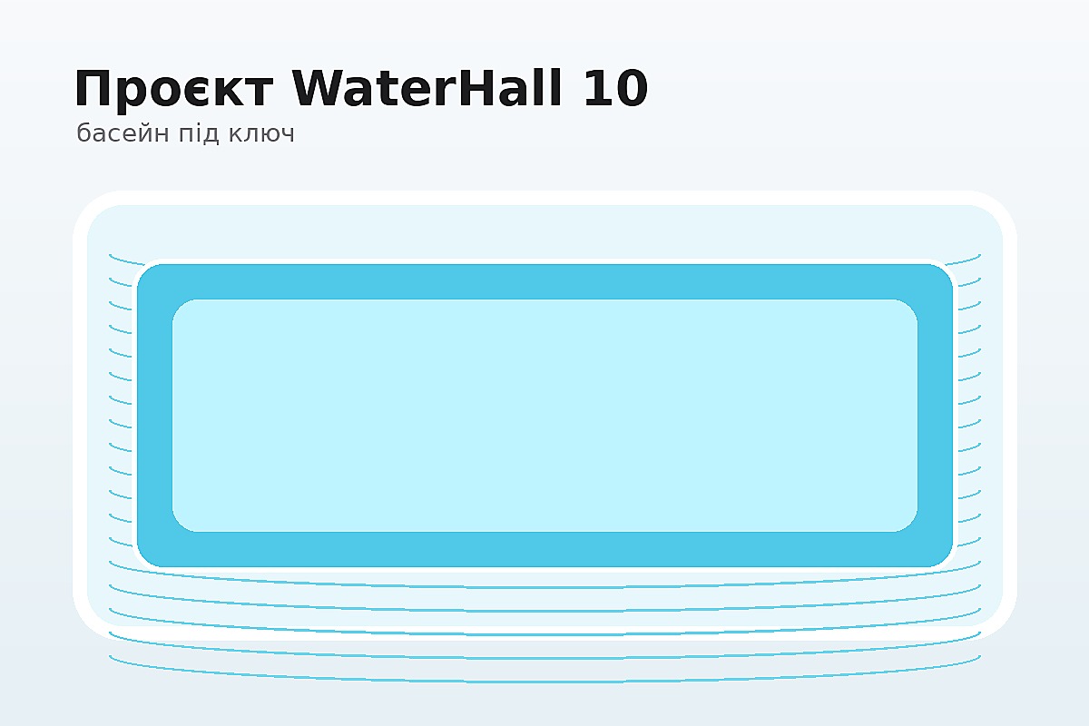 Проєкт басейну WaterHall 10