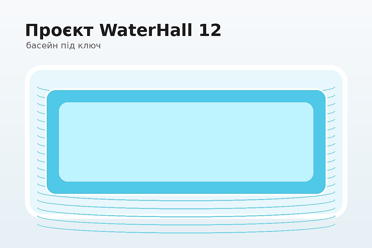 Проєкт басейну WaterHall 12